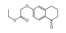 ethyl 2-(5-oxo-5,6,7,8-tetrahydronaphthalen-2-yloxy)acetate图片