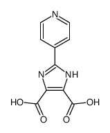 2-(pyridin-4-yl)-1H-imidazole-4,5-dicarboxylic acid结构式