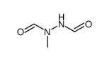 N,N'-diformyl-N-methyl-hydrazine结构式