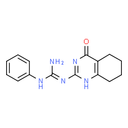 1-(4-oxo-3,4,5,6,7,8-hexahydroquinazolin-2-yl)-3-phenylguanidine Structure