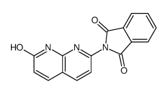 2-HYDROXY-7-N-PHTHALIMIDYL-1,8-NAPHTHYRIDINE structure