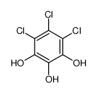 4,5,6-trichlorobenzene-1,2,3-triol结构式