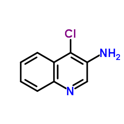 3-氨基-4-氯喹啉结构式