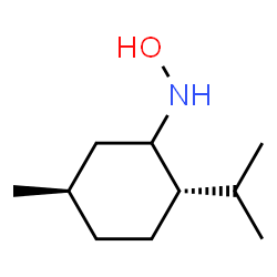 Cyclohexanamine, N-hydroxy-5-methyl-2-(1-methylethyl)-, (2S,5R)- (9CI)结构式