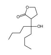 3-(5-hydroxynonan-5-yl)oxolan-2-one结构式