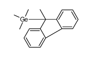 trimethyl-(9-methylfluoren-9-yl)germane结构式