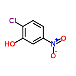 2-Chloro-5-nitrophenol Structure