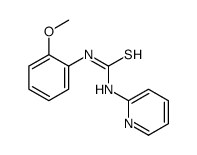 1-(2-methoxyphenyl)-3-pyridin-2-ylthiourea Structure