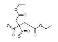 diethyl 3,3-dinitropentanedioate Structure