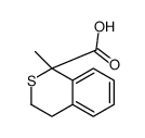 1-methyl-3,4-dihydroisothiochromene-1-carboxylic acid Structure