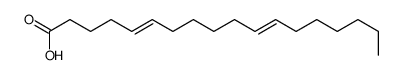 octadeca-5,11-dienoic acid结构式