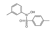 N-hydroxy-4-methyl-N-(3-methylphenyl)benzenesulfonamide结构式