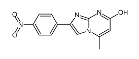 5-methyl-2-(4-nitrophenyl)-1H-imidazo[1,2-a]pyrimidin-7-one Structure