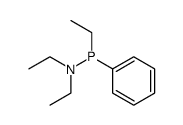 ethyl-phenyl-phosphinous acid diethylamide Structure