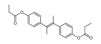 [4-[(E)-3-(4-propanoyloxyphenyl)but-2-en-2-yl]phenyl] propanoate picture