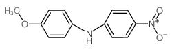 N-(4-methoxyphenyl)-4-nitroaniline Structure