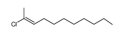 (E)-2-Chlor-2-undecen Structure