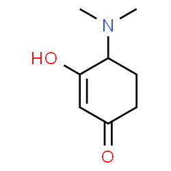 2-Cyclohexen-1-one, 4-(dimethylamino)-3-hydroxy- (9CI)结构式