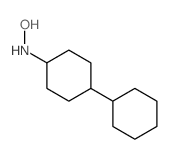 [1,1'-Bicyclohexyl]-4-amine,N-hydroxy- structure