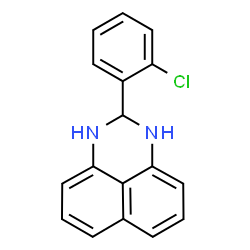 2-(2-chlorophenyl)-2,3-dihydro-1H-perimidine Structure