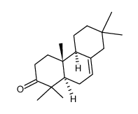 13,13-Dimethylpodocarp-7-en-3-one结构式