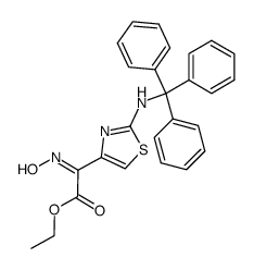 4-Thiazoleacetic acid, a-(hydroxyimino)-2-[(triphenylmethyl)amino]-, ethyl ester picture