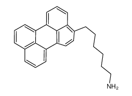 6-perylen-3-ylhexan-1-amine Structure