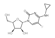 4-(CYCLOPROPYLAMINO)-5-FLUORO-1-β-L-RIBOFURANOSYLPYRIMIDINONE picture