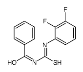 N-[(2,3-Difluorophenyl)carbamothioyl]benzamide structure