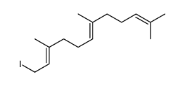 1-iodo-3,7,11-trimethyldodeca-2,6,10-triene Structure