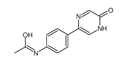 5-(4-acetamidophenyl)pyrazin-2(1H)-one structure