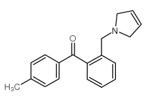 4'-METHYL-2-(3-PYRROLINOMETHYL) BENZOPHENONE picture