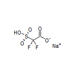 Sodium 2,2-Difluoro-2-sulfoacetate Structure