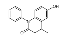 6-hydroxy-4-methyl-1-phenyl-3,4-dihydroquinolin-2-one结构式