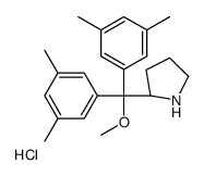 (S)-2-[双(3,5-二甲基苯基)甲氧基甲基]吡咯烷盐酸盐图片