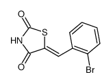 5-(2-Bromobenzylidene)thiazolidine-2,4-dione Structure