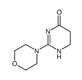 2-Morpholino-5,6-dihydro-4(1H)-pyrimidinon结构式