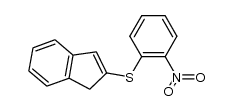 2-(2'-nitrophenylthio)indene结构式