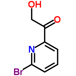 1-(6-Bromo-2-pyridinyl)-2-hydroxyethanone Structure