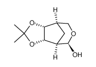 4,8-Methano-1,3-dioxolo[4,5-d]oxepin-5-ol,hexahydro-2,2-dimethyl-,[3aS-(3a-alpha-,4-bta-,5-alpha-,8-bta-,8a-alpha-)]-(9CI)结构式