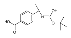 (R)-4-(1-((叔丁氧基羰基)氨基)乙基)苯甲酸图片