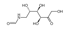 L-Sorbose, 6-deoxy-6-(formylamino)- structure