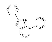 2,7-diphenyl-1H-indole Structure