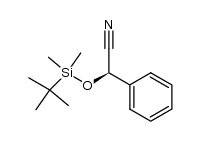 O-TBS-mandelonitrile Structure