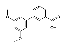 3’,5’-二甲氧基联苯-3-羧酸结构式