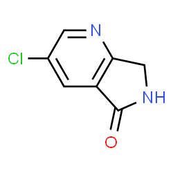 3-氯-6,7-二氢-5H-吡咯并[3,4-b]吡啶-5-酮图片