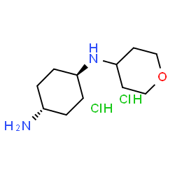 (1R*,4R*)-N1-(Tetrahydro-2H-pyran-4-yl)cyclohexane-1,4-diamine dihydrochloride picture