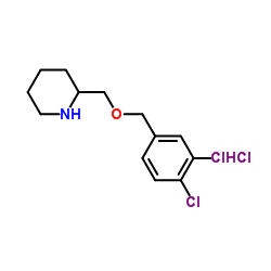 2-{[(3,4-Dichlorobenzyl)oxy]methyl}piperidine hydrochloride (1:1) picture