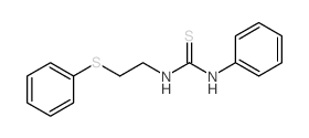 1-PHENYL-3-(2-(PHENYLTHIO)ETHYL)THIOUREA picture