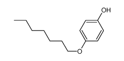 4-庚氧基苯酚结构式